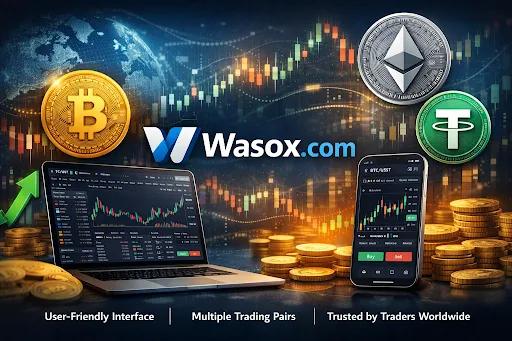 Wasox.com Sets a New Standard in Crypto Trading With Low Fees and Professional-Grade Tools