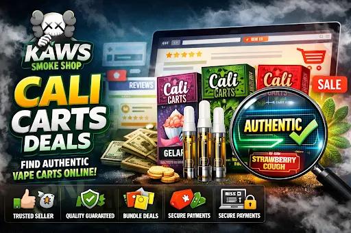Kaws Smoke Shop Deals: Where to Find Cali Carts Online