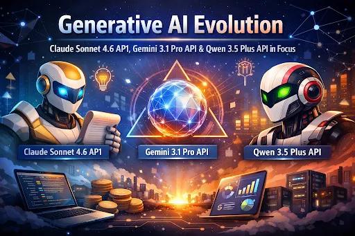 Generative AI Evolution: Claude Sonnet 4.6 AP1, Gemini 3.1 Pro API, and Qwen 3.5 Plus API in Focus
