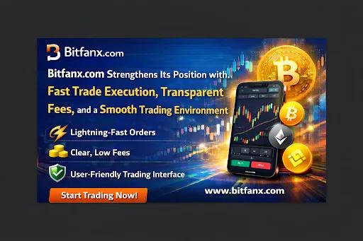 Bitfanx.com Strengthens Its Position with Fast Trade Execution, Transparent Fees, and a Smooth Trading Environment