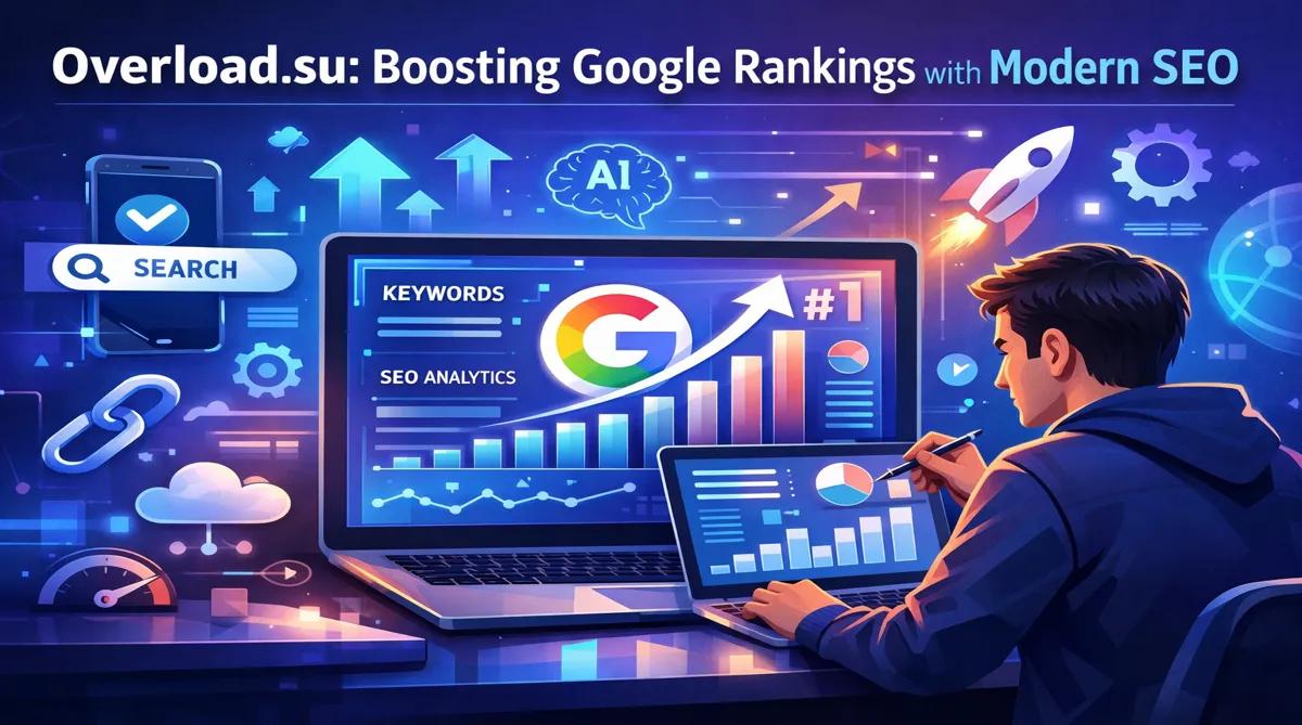 Overload.su Unifies SEO, Google Ads, and Domain Takedown Services into a Single Platform