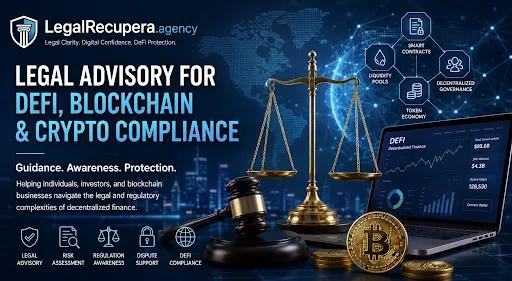 LegalRecupera.agency Expands Its Focus on DeFi, Blockchain Legal Advisory, and the Future of Crypto Compliance